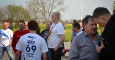 Kibice Chemika Police na meczu finałowym play-off we Wrocławiu